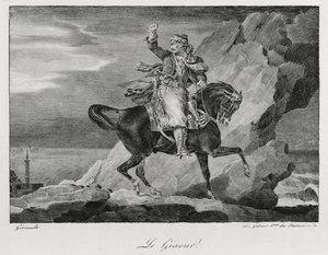 De Giaour, 1820 door Theodore Gericault
